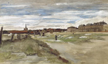 "Blanchisserie à Scheveningen (recto) ; Femme de Scheveningen (verso)