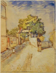 Entrée du Moulin de la Galette