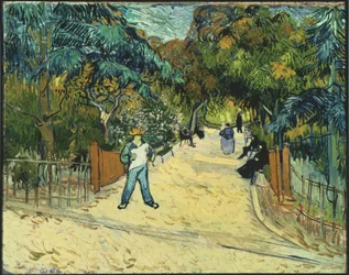 Entrée des jardins publics d