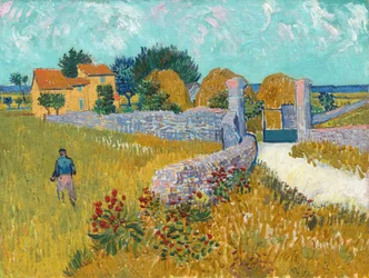 Ferme en Provence, 1888