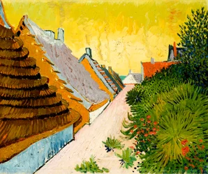 Fermes à Saintes-Maries, juin 1888
