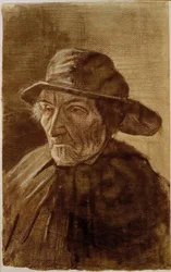 Pêcheur avec un chapeau de sudwester