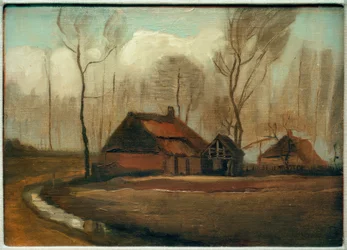 Ferme après la pluie