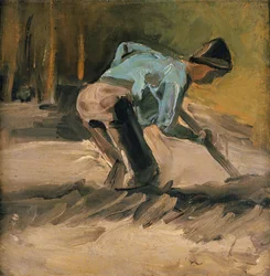 Homme au travail, vers 1883
