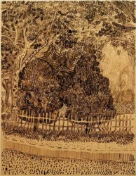 Parc avec clôture