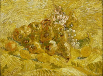 Coings, citrons, poires et raisins, 1887-1888