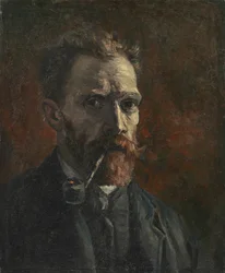Autoportrait avec pipe