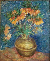 Nature morte de fritillaires