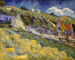Maisons au toit de chaume