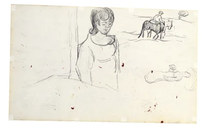 Études sur la femme et le paysage paysan