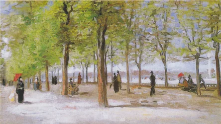 Terrasse dans les jardins du Luxembourg