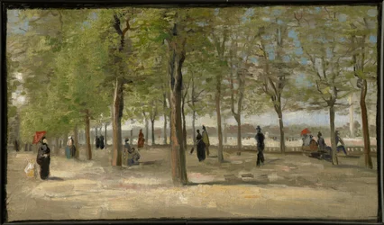 Terrasse dans les jardins du Luxembourg