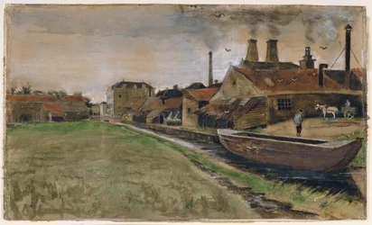 Le Moulin de fer à La Haye, 1882