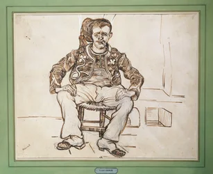 Le Zouave, assis, 1888