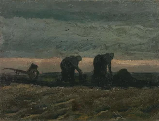 Deux femmes sur la lande