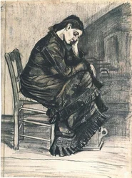 Femme en deuil F935 Vincent van Gogh