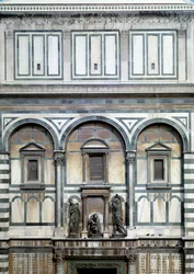 Saint Jean-Baptiste, son bourreau et Salomé (Détail du baptistère de Florence) - Sculpture