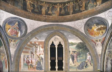 Scènes de la vie de Saint Pierre Martyr, 1466-68