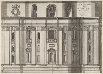 Speculum Romanae Magnificentiae : Saint-Pierre, 1564