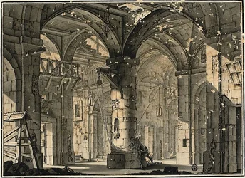 Scène de prison