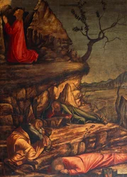 Jésus dans le Jardin de Gethsémani ou Prière dans le Jardin