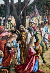 Martyre des pèlerins et funérailles de sainte Ursule