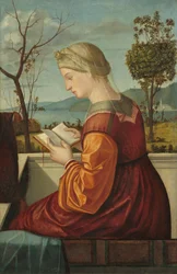 La Vierge lisant, vers 1505.