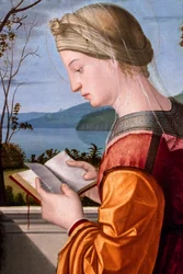 La Vierge lisant, vers 1505-1510 (huile sur bois)