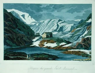 Le Grand Hospice du Saint-Bernard en Suisse, de 