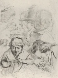Le Citoyen Aubourg, Mme Aubourg, et leur famille