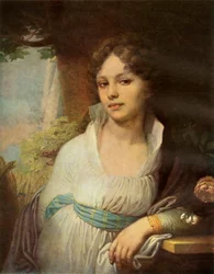 Portrait de Maria Ivanovna Lopukhina, 1797, 1965