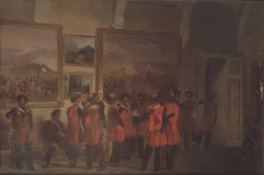 Garde du corps des tsars cosaques au Palais d