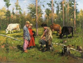 Garçons bergers, 1903-1904