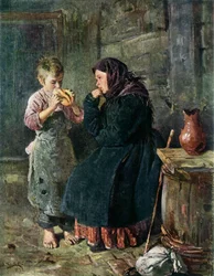 La rencontre de la mère et du fils