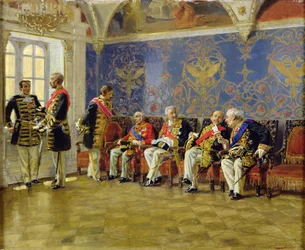 En attendant une audience, 1904