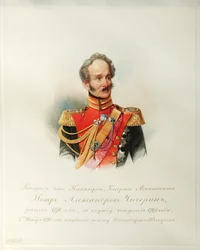 Portrait du général Pyotr Alexandrovich Chicherin