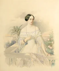 Portrait de la Grande-Duchesse Olga Nikolaïevna, 1846