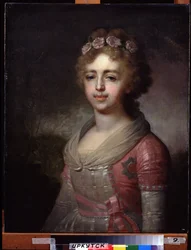 Portrait de la grande duchesse Alexandra Pavlovna