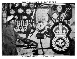 Artificier de la salle des machines, 1937