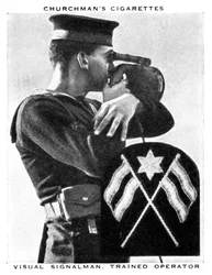 Signaleur visuel, opérateur formé, 1937