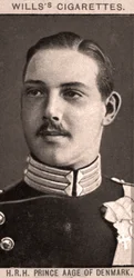 S.A.R. le prince Aage de Danemark, 1908