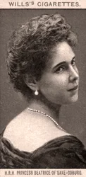 S.A.R. la princesse Béatrice de Saxe-Cobourg, 1908