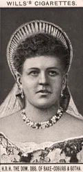 H.R.H, La Dow, DSS. de Saxe-Cobourg et Gotha, 1908