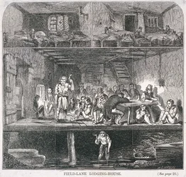 Maison de logement de Field Lane, Londres, 1847