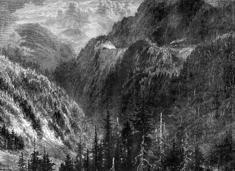 La Forêt-Noire, Allemagne, 19e siècle