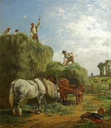 Fenaison à Kingweston