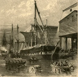 Chantier naval, 1874