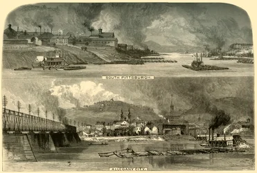 South Pittsburg et Alleghany City, 1874