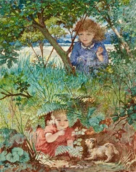 Cache-Cache, vers 1880