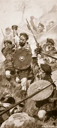 Les Highlanders à la bataille de Killiecrankie, 27 juillet 1689